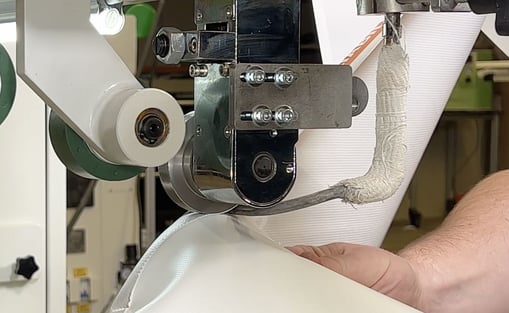 hot air fabric welding 