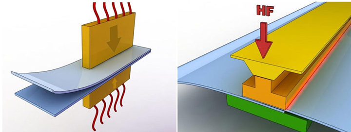 rf welding vs hot air welding
