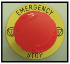 Botón de parada de emergencia T3