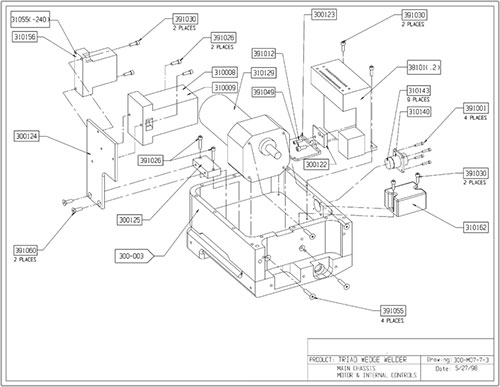 Triad-Part-Main Chassis Motor and Internal Controls