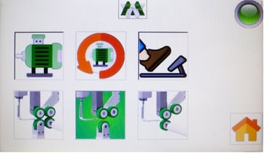 Configuración de la pantalla principal