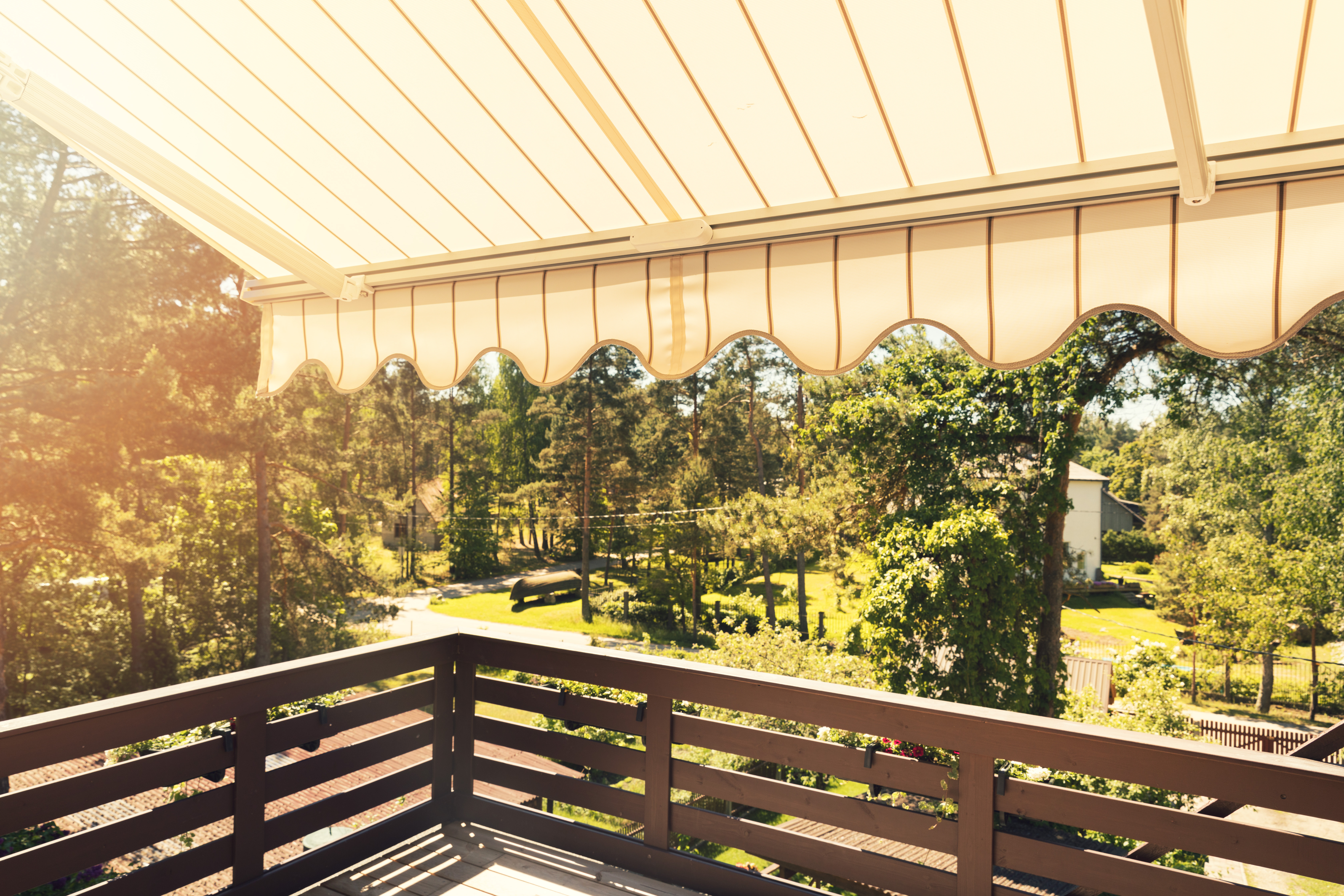 fabric welded awnings 