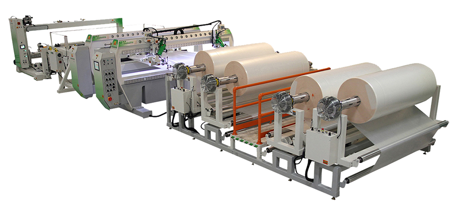 Miller Weldmaster Moduline Automatisierte Fertigungsmaschine für Abdeckungen und Planen