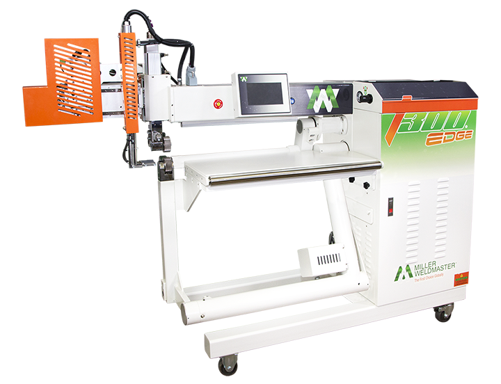 T300 EDGE Wedge Miller Weldmaster Versatile Hot Wedge Welding Machine  for finishing Banners and Signs 