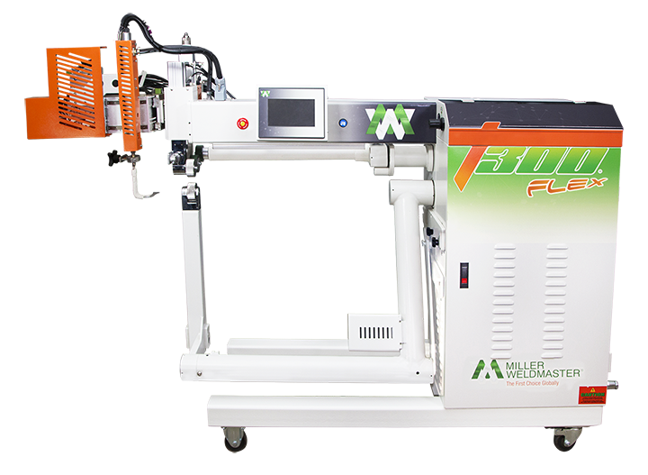 Miller Weldmaster T300 Flex Machine de soudage à chaud et à air chaud polyvalente pour des formes uniques