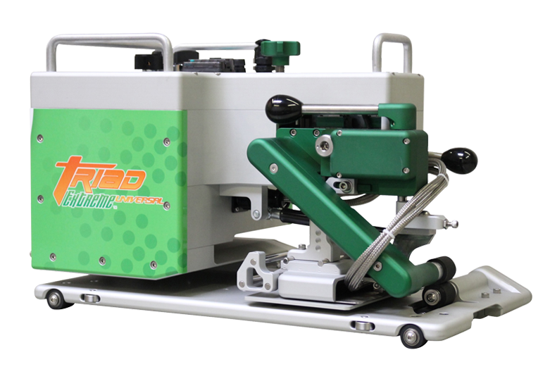 Small, Portable welder for all production needs, Miller Weldmaster Triad Extreme Universal