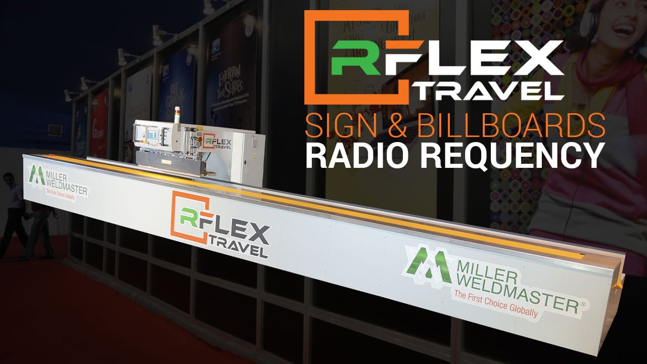 traveling welder for sign and banner finishing 