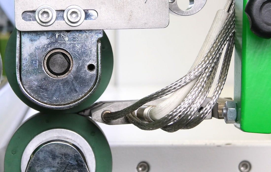 hot wedge fabric welding 